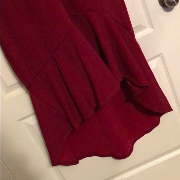 🆕➕Mesh Inset Hi Low Dress - Picture 5 of 6